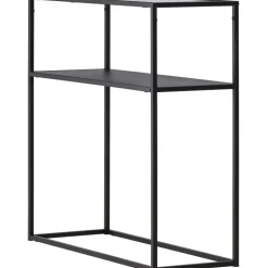 Bogota sidobord 30 x 80 cm - Svart