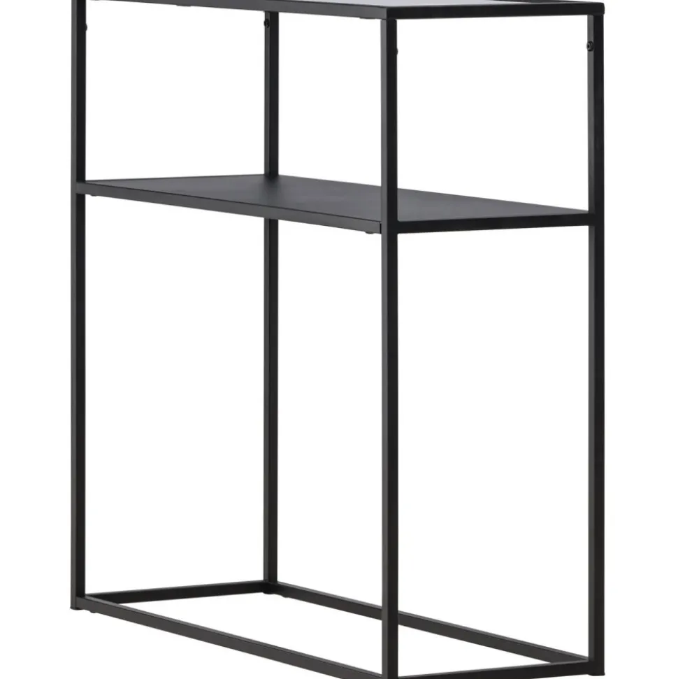 Bogota sidobord 30 x 80 cm - Svart