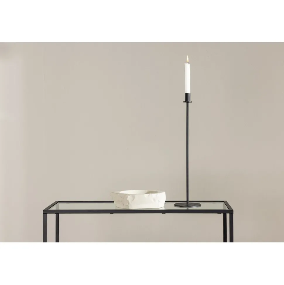 Bogota sidobord 30 x 80 cm - Svart