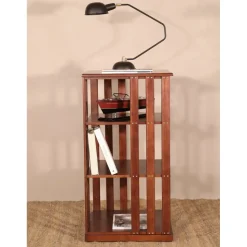 Boksnurra i mahogny - Roterbar 360º - Mozart