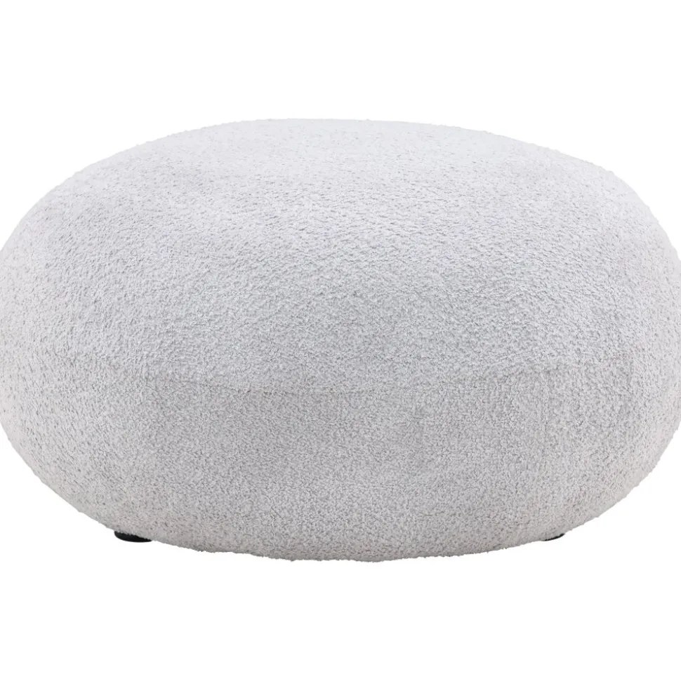 Bologna sittpuff - Ljusgrå