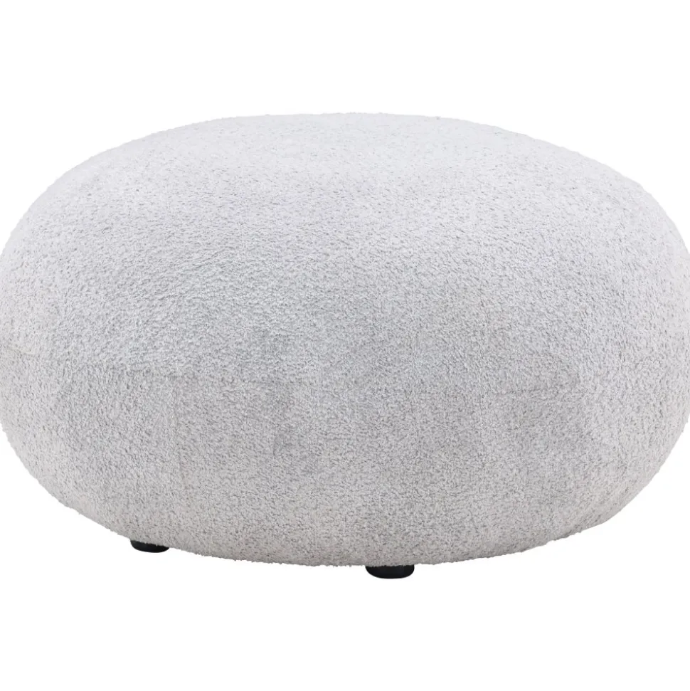 Bologna sittpuff - Ljusgrå