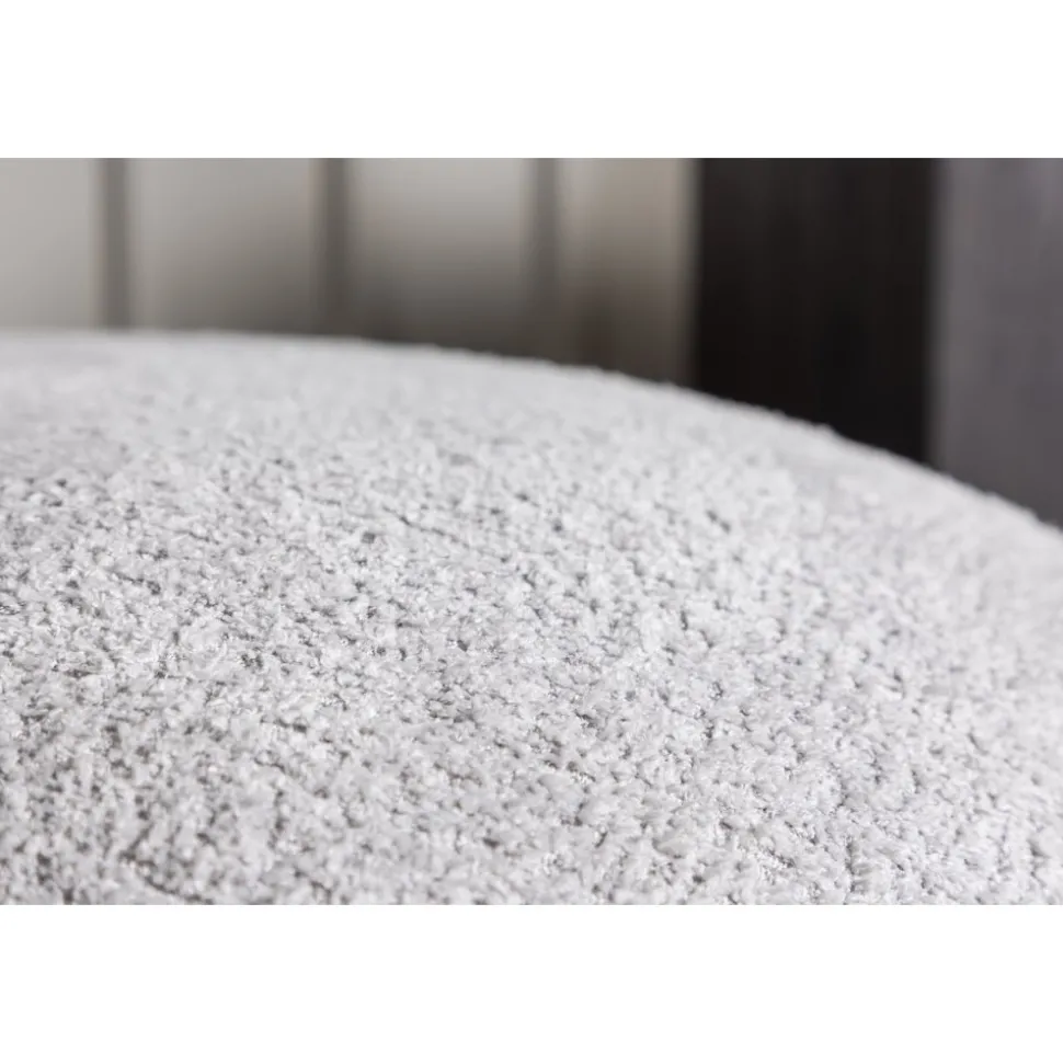 Bologna sittpuff - Ljusgrå