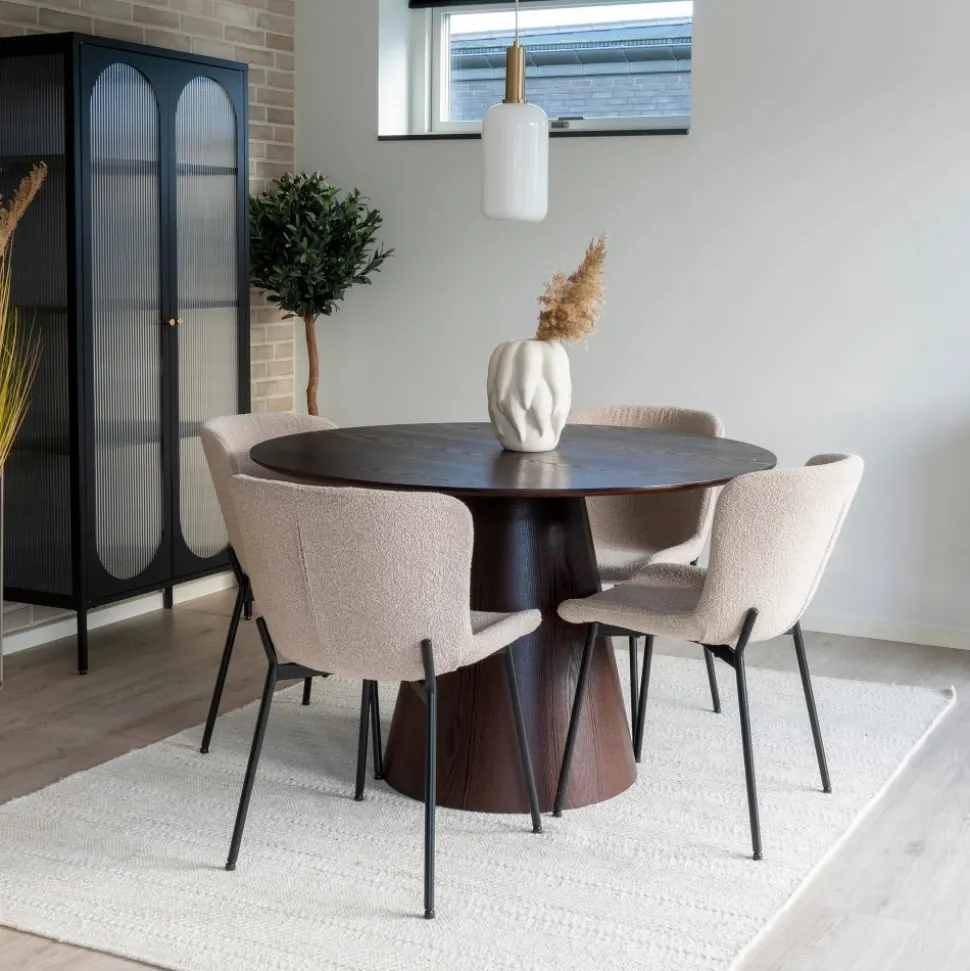 Bolton matgrupp - Mörkbrun/beige