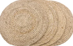 Bombay bordstablett 4-pack - Jute