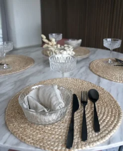 Bombay bordstablett 4-pack - Jute