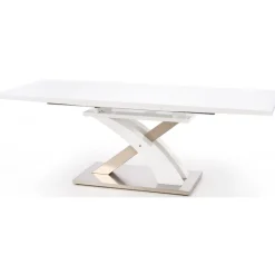 Bonita matbord 160-220 cm - Vit högglans