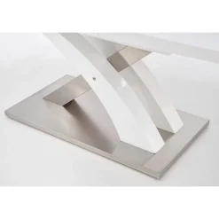 Bonita matbord 160-220 cm - Vit högglans