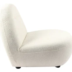 Boogi fåtölj i offwhite Boucle / Teddy