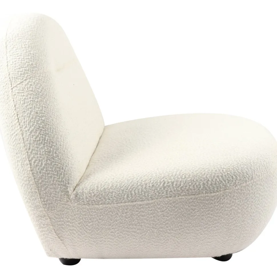 Boogi fåtölj i offwhite Boucle / Teddy