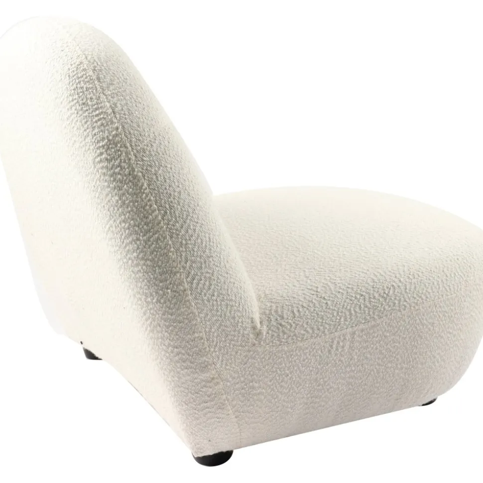 Boogi fåtölj i offwhite Boucle / Teddy