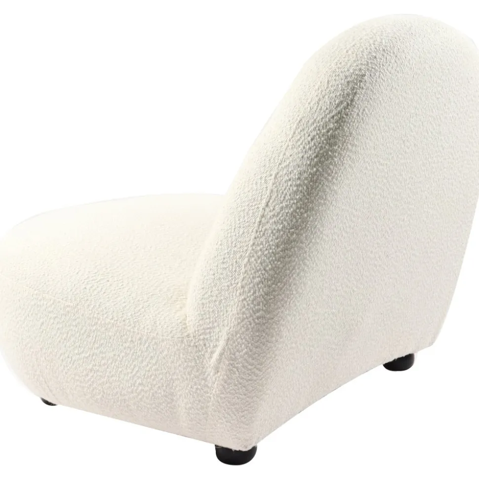 Boogi fåtölj i offwhite Boucle / Teddy