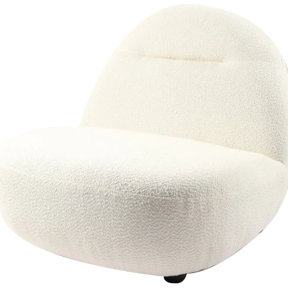 Boogi fåtölj i offwhite Boucle / Teddy