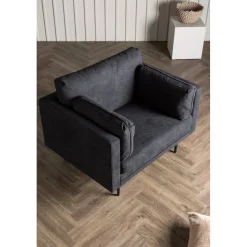 Boom fåtölj - Svart