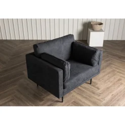 Boom fåtölj - Svart