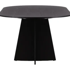 Bootcut matbord 230 x 115 cm - Svart