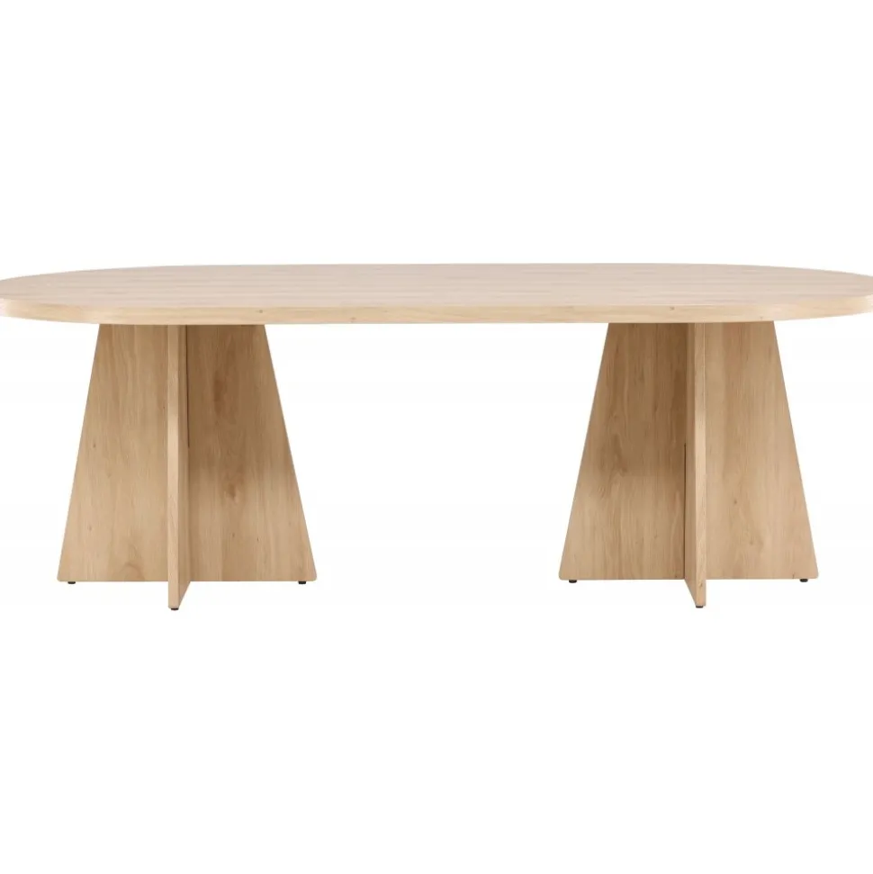 Bootcut matbord 230 x 115 cm - Whitewash