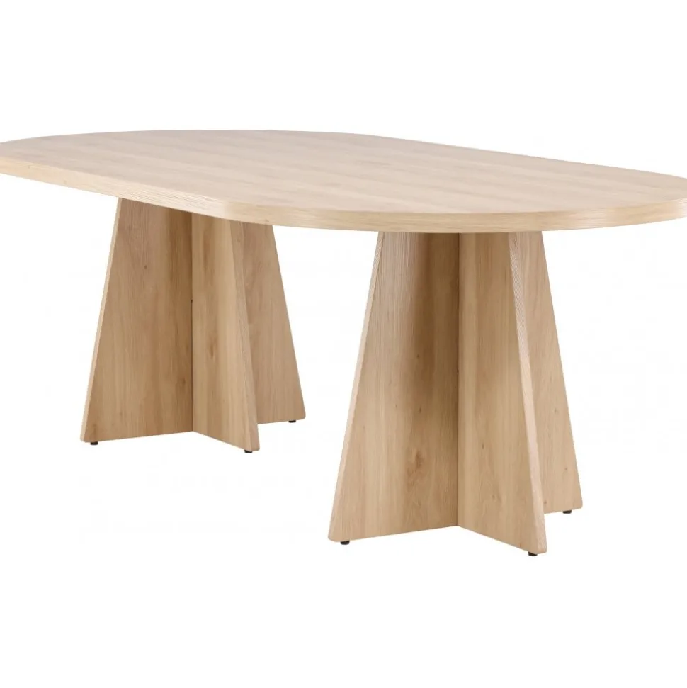 Bootcut matbord 230 x 115 cm - Whitewash