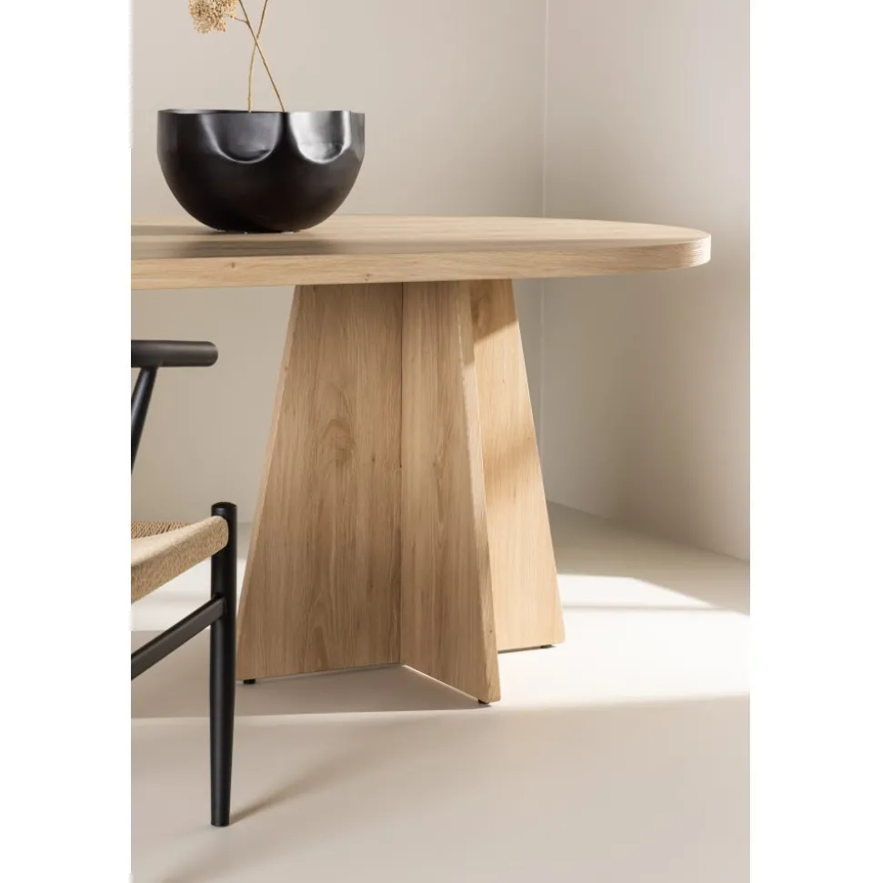 Bootcut matbord 230 x 115 cm - Whitewash