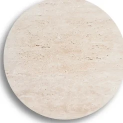 Bordsskiva travertin - Ø50 cm