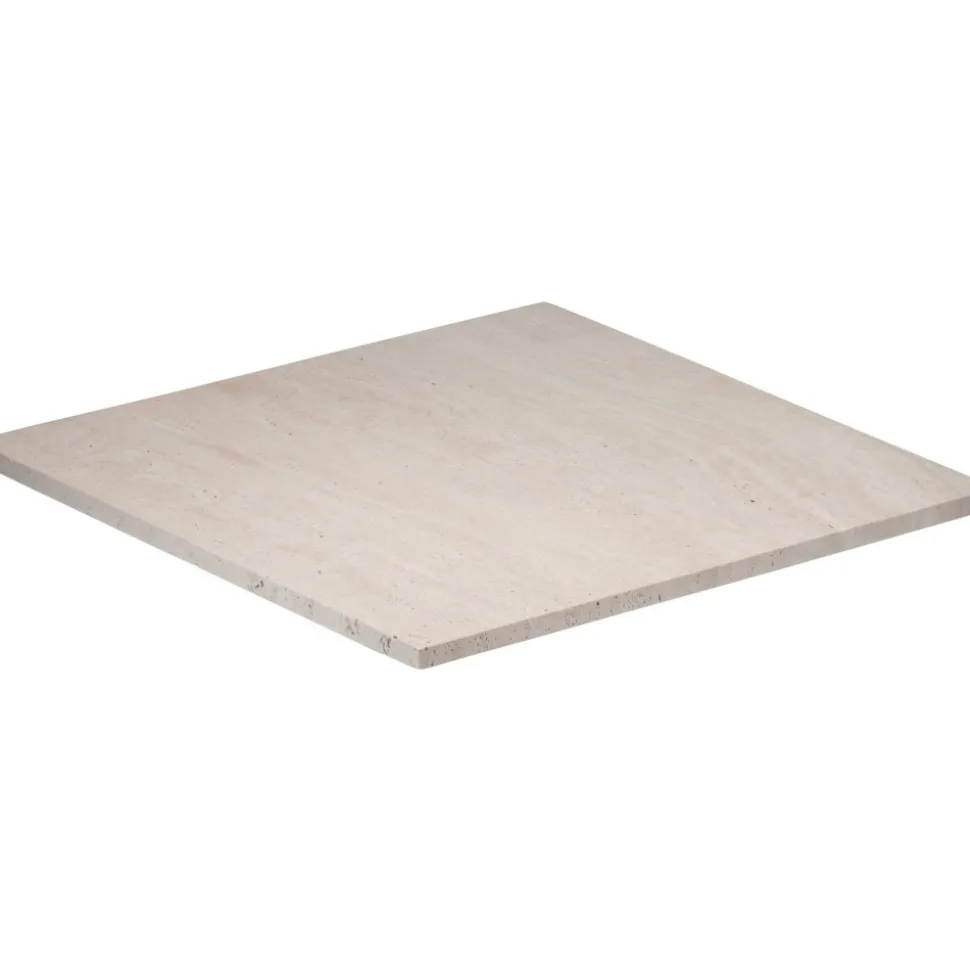 Bordsskiva travertin 75 x 75 cm