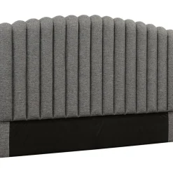 Bornholm sänggavel (Grått tyg) - Valfri bredd