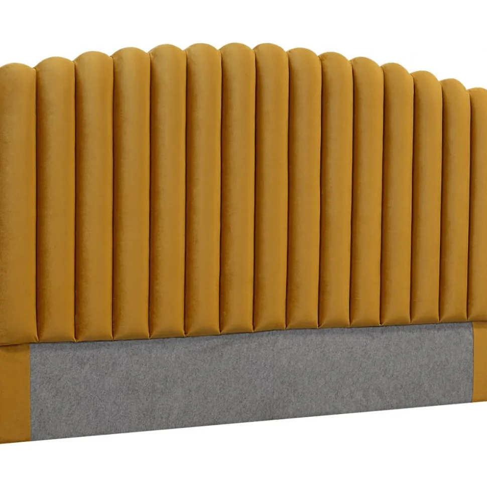 Bornholm sänggavel (Guld sammet) - Valfri bredd