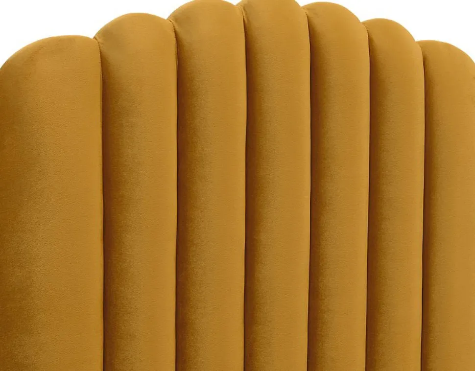 Bornholm sänggavel (Guld sammet) - Valfri bredd