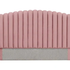 Bornholm sänggavel (Rosa sammet) - Valfri bredd + Fläckborttagare för möbler