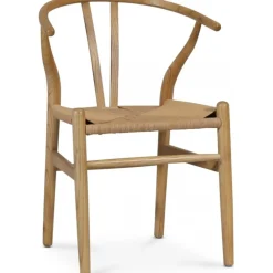 Brandon matstol - Natur / Repsits + Textilrengöring för möbler