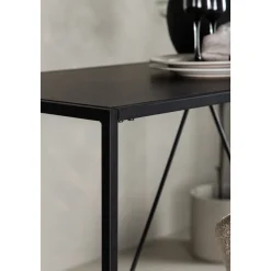 Brea barbord 120 x 60 cm - Svart