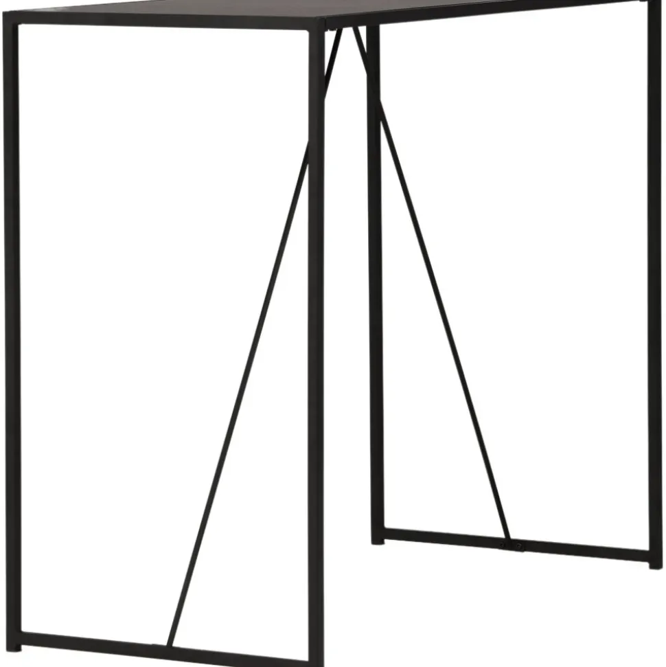 Brea barbord 120 x 60 cm - Svart