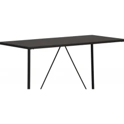 Brea barbord 120 x 60 cm - Svart