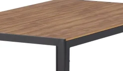 Break matbord 150 x 90 cm - Brun/Svart + Rengöringsmedel för utemöbler