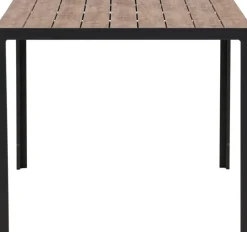 Break matbord 150 x 90 cm - Brun/Svart