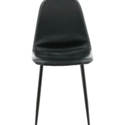 Bridge matstol - Svart PU