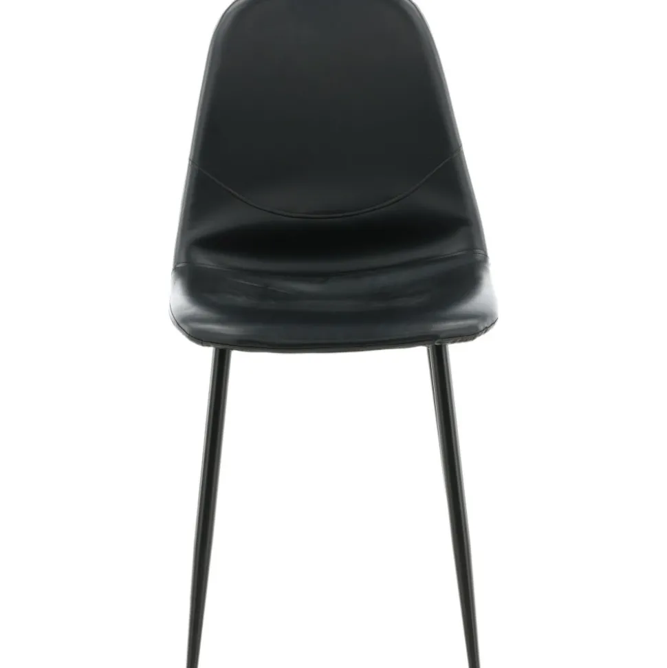 Bridge matstol - Svart PU