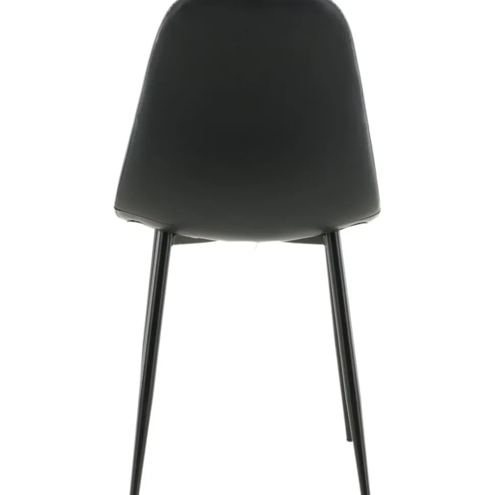 Bridge matstol - Svart PU