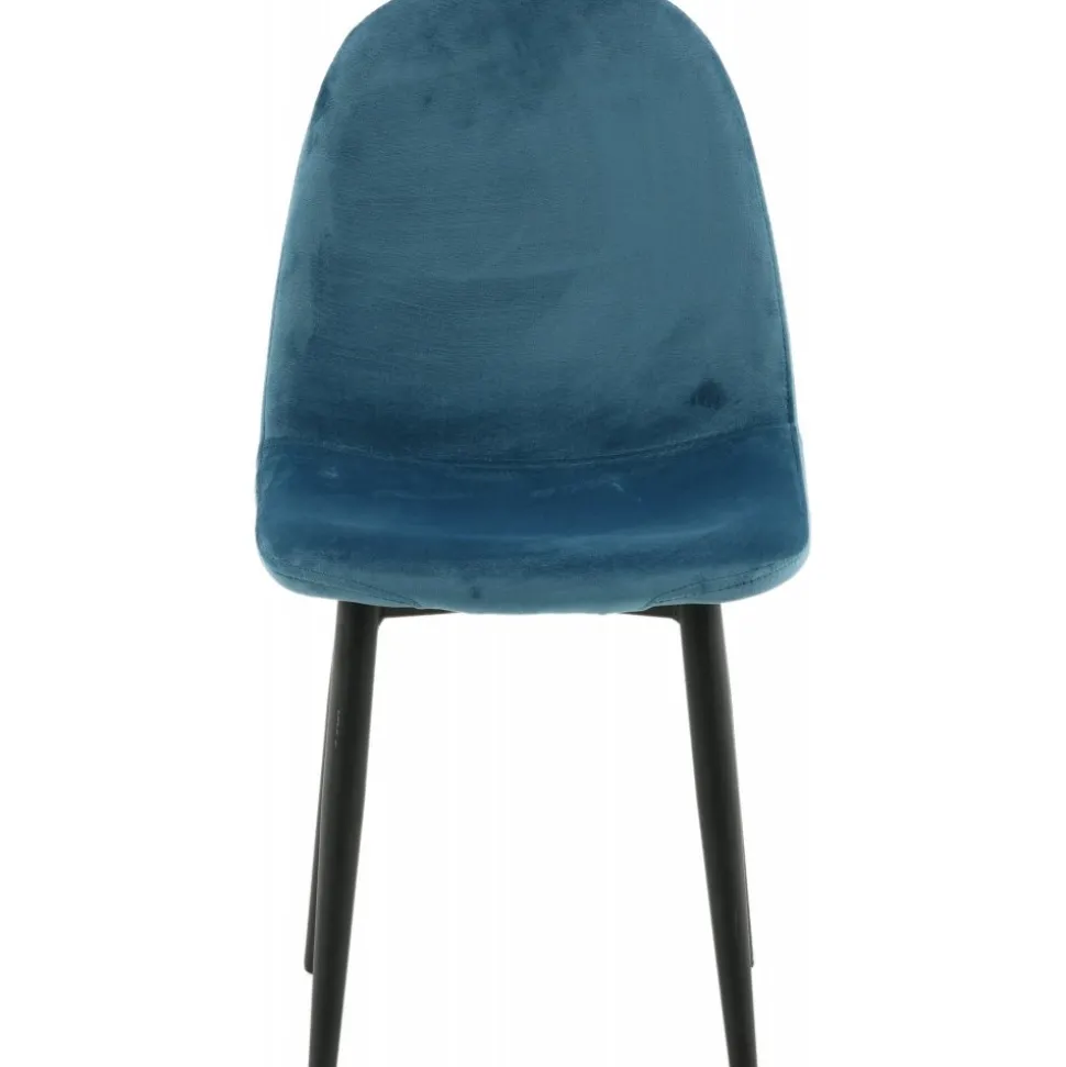 Bridge matstol XXS - Blå sammet