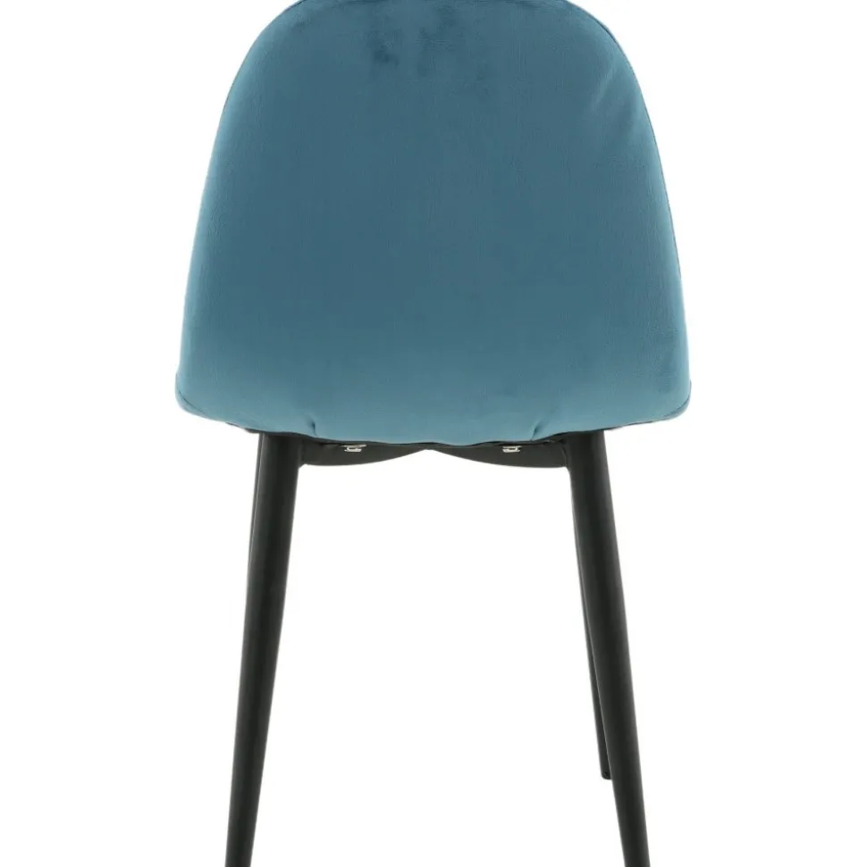 Bridge matstol XXS - Blå sammet