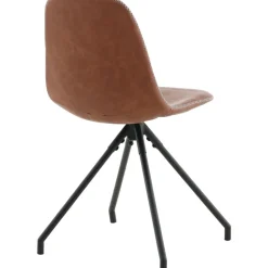 Bridge snurrbar matstol - Brun PU