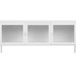 Brisbane TV-bänk - Vit