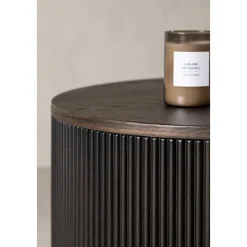 Bristol soffbord Ø60 cm - Mocka