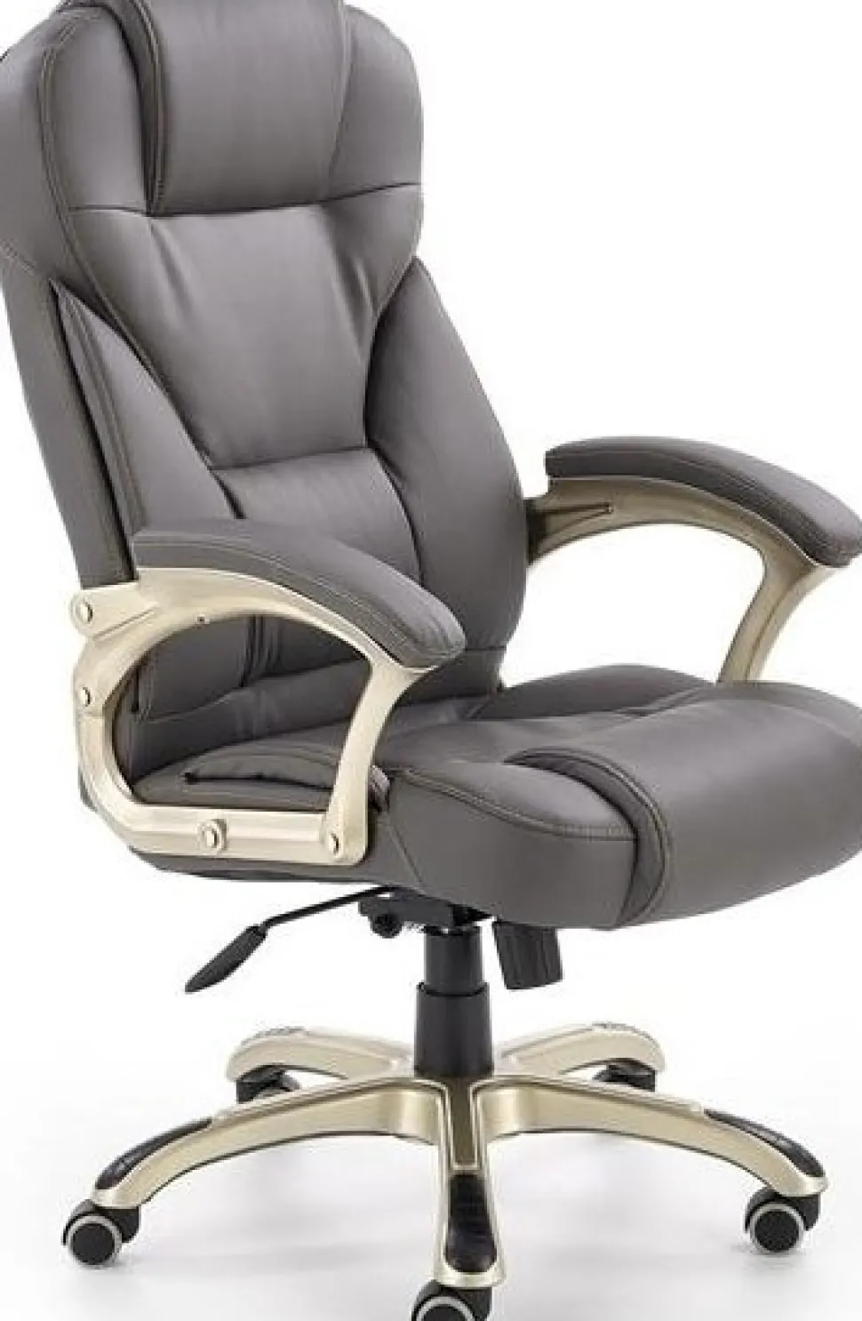 Brooke kontorsstol i grå PU