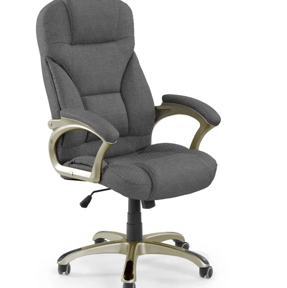 Brooke kontorsstol i grått tyg