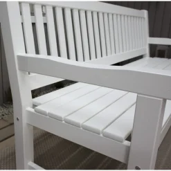 Brooklyn sittbänk - Vit