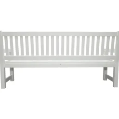 Brooklyn sittbänk - Vit + Rengöringsmedel för utemöbler