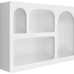 Bryne vägghylla - Vit