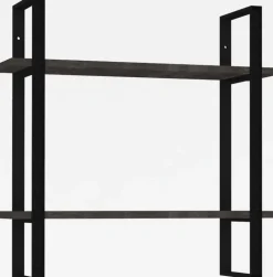 Buba vägghylla - Antracit