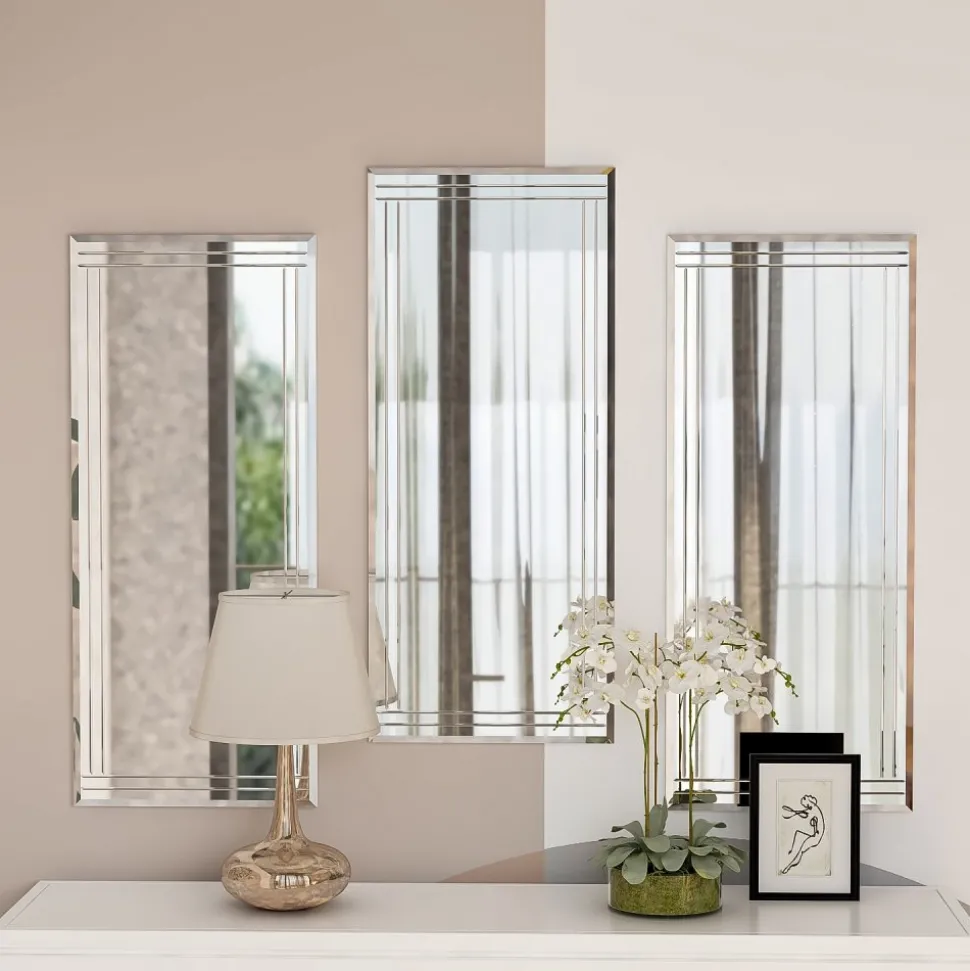 Buhem spegelset - Transparent + Karta med möbeltassar på köpet!